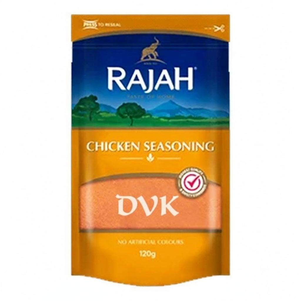 Rajah Chicken Seasoning packet on a white background