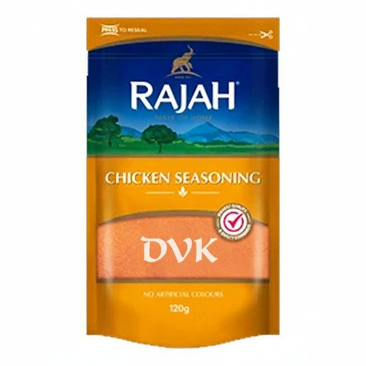 Rajah Chicken Seasoning packet on a white background