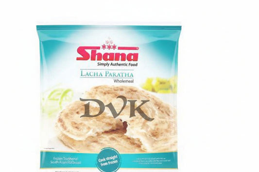 Shana Lacha Paratha packaging with a white background