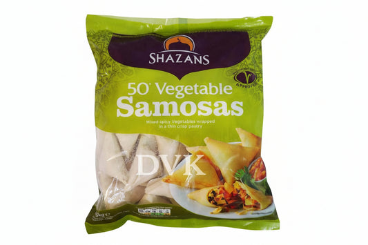 Shazans 50 Vegetable Samosa 1.65kg