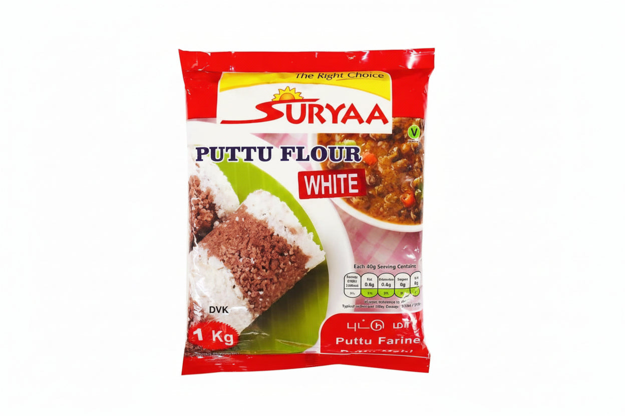 Suryaa Puttu Flour package on a white background