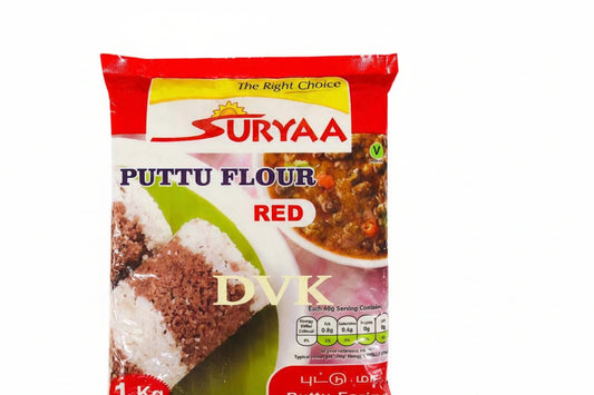 Suryaa Puttu Flour Red package on a white background