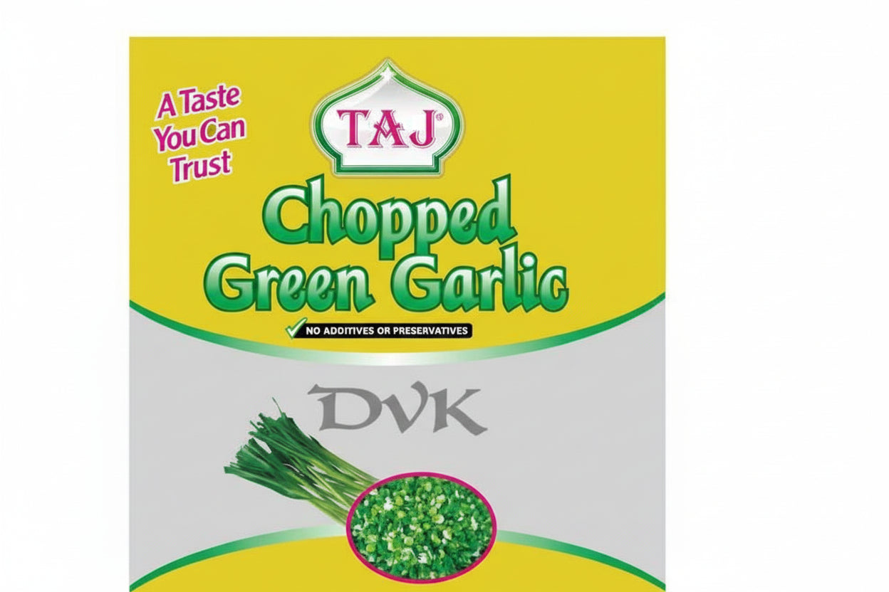 Taj Chopped Green Garlic 250g