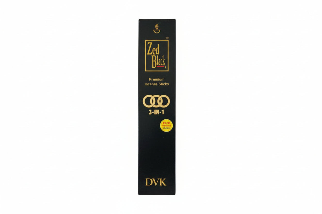 Zed Black 3 in 1 Premium Incense Sticks 100g